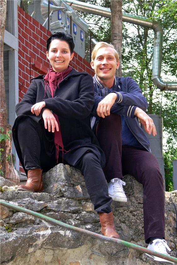Autoren-Duo Silvie Marks und Johannes Schleker . Bild: Böhm