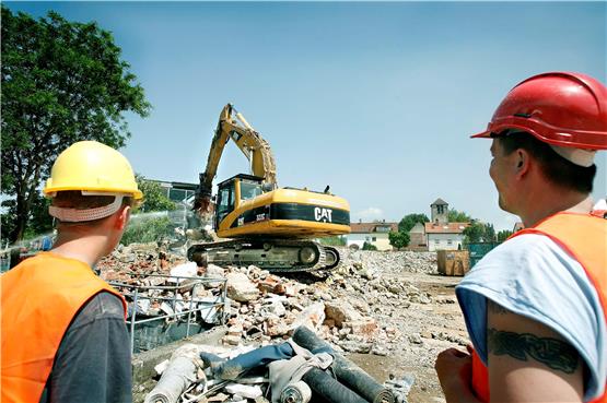 55 Prozent des deutschen Abfalls sind Bau- und Abbruchabfälle. Archivbild: Anne Faden