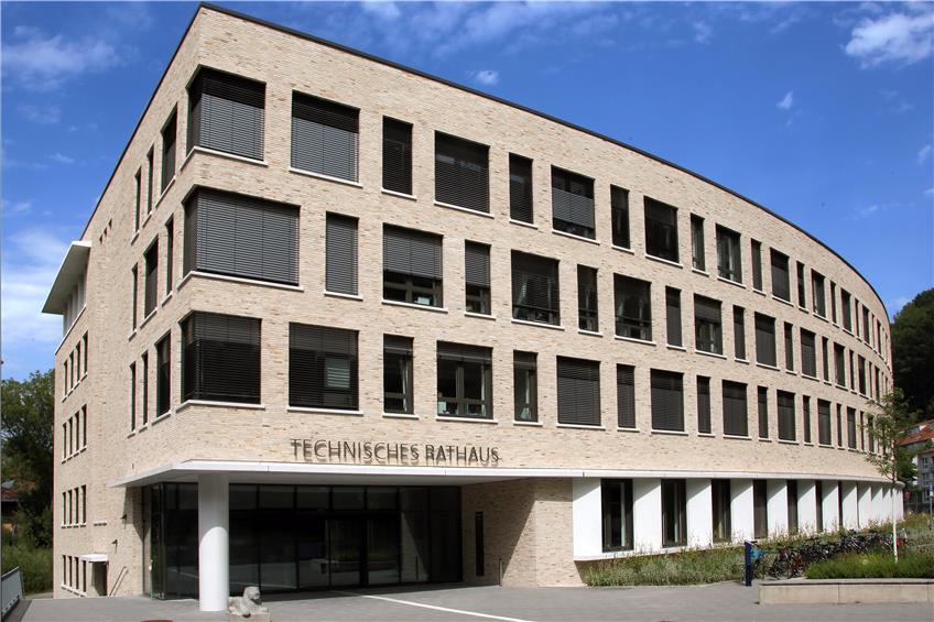 Besondere Bauten in der Region: Technisches Rathaus in Tübingen