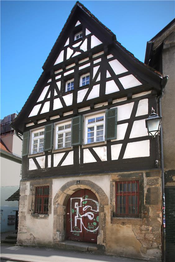 Das ehemalige Tübinger Schlachthaus in der Langen Gasse 18 ist 500 Jahre alt. Bild: Erich Sommer