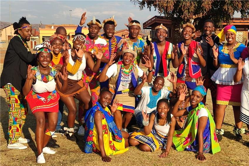 Der Lesedi Show Choir ist einer der besten Chöre Südafrikas. Privatbild