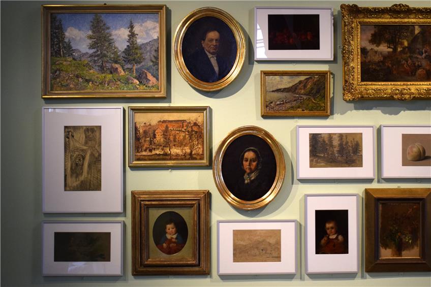 Die Malerfamilie Schüz ist auch im Tübinger Stadtmuseum vertreten. Bilder: Andrea Bachmann