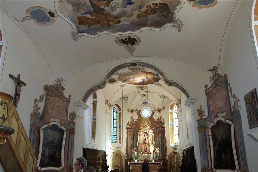 Die Wallfahrtskirche Maria Zell ist eindeutig barock.