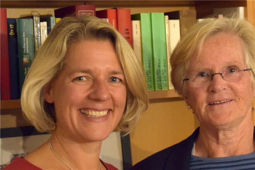 Die beiden Organisatorinnen des Benefizkonzerts: SusanneFrische und Gundalena Gregor. Bild: Andrea Bachmann