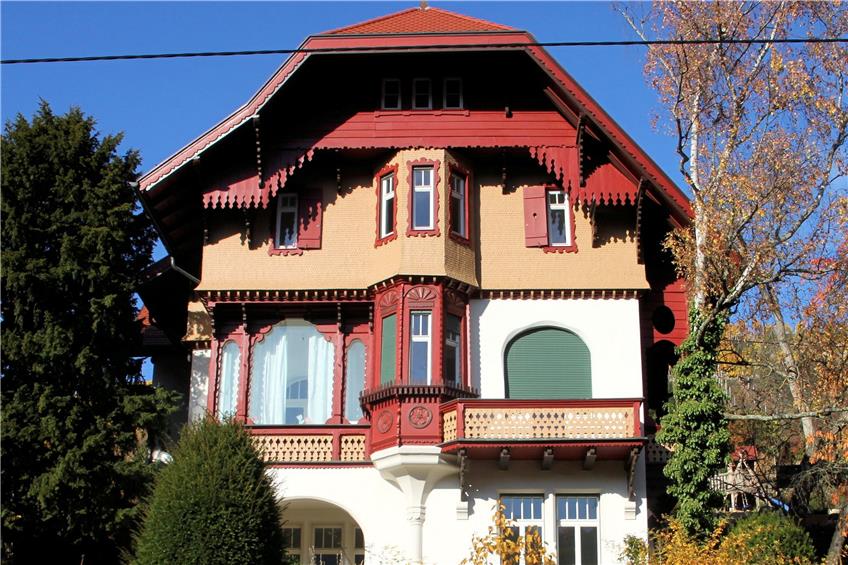 Hübsche Villa in der Uhlbacher Straße in Obertürkheim.