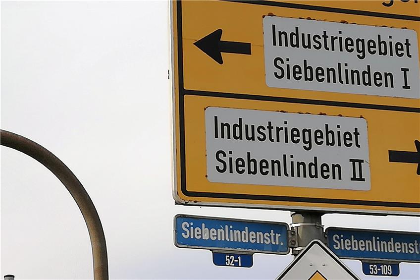 In Rottenburg heißt das östliche Gewerbegebiet „Siebenlinden“. Bild: Arndt Spieth