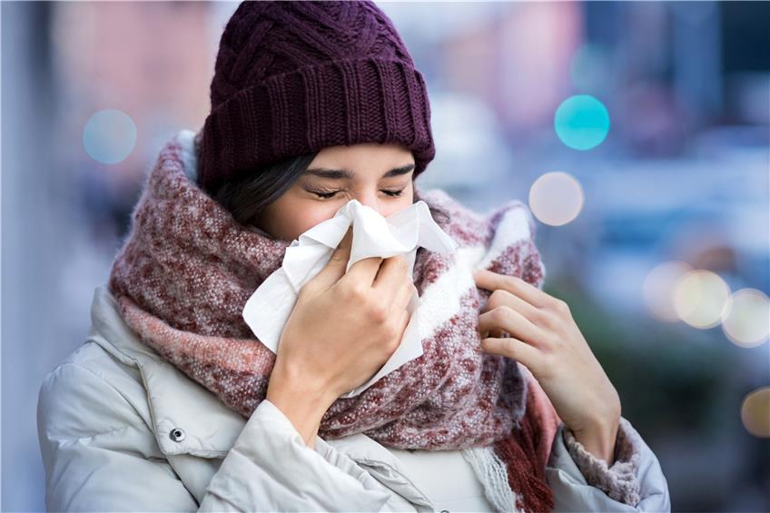 Kälte bietet Grippeviren leider beste Voraussetzungen, um sich vermehren. Bild: fotolia.com © Rido