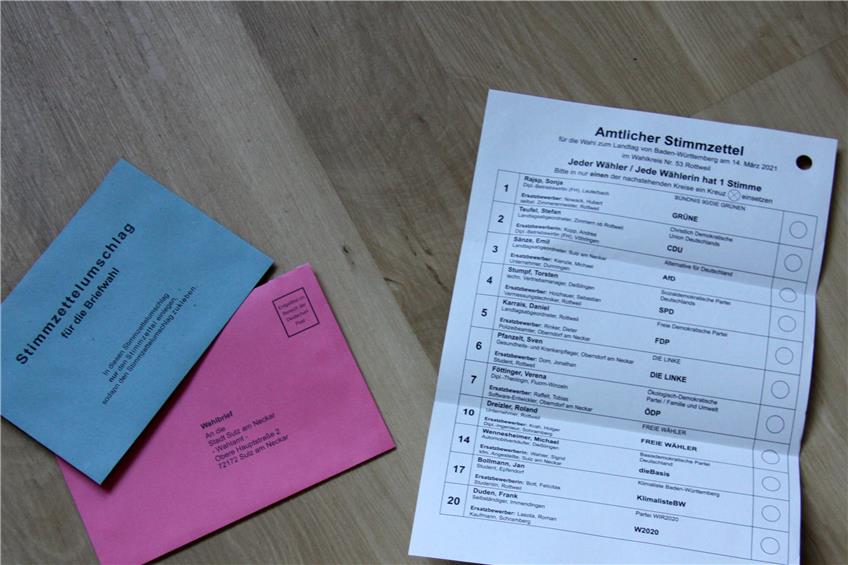 Schon jetzt zeichnet sich bei der Landtagswahl ein deutlicher Trend zur Abstimmung per Brief ab. Archivbild: Cristina Priotto