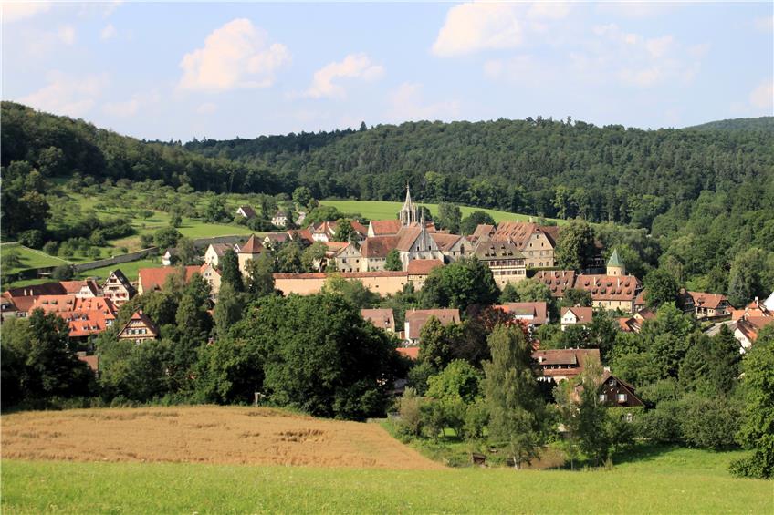Toller Blick vom Rittweg aus auf die malerische Klosteranlage Bebenhausen. Bilder: Spieth